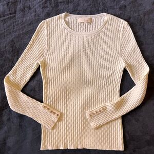 Sezane Dita Jumper in Ecru, medium